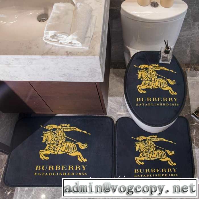 ラグカーペット 2019春夏人気トレンドアイテム バーバリー超極細繊維で作られた１枚 BURBERRY 心地よい手触り