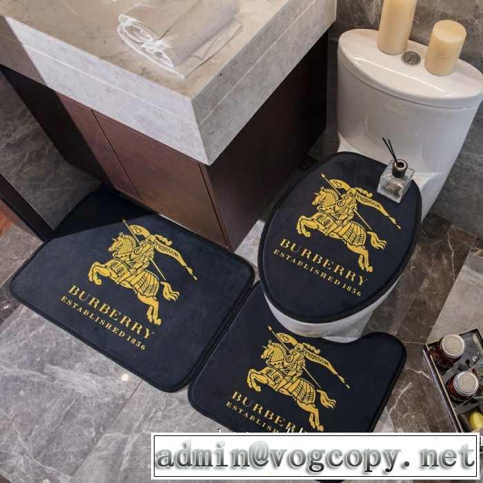 ラグカーペット 2019春夏人気トレンドアイテム バーバリー超極細繊維で作られた１枚 BURBERRY 心地よい手触り