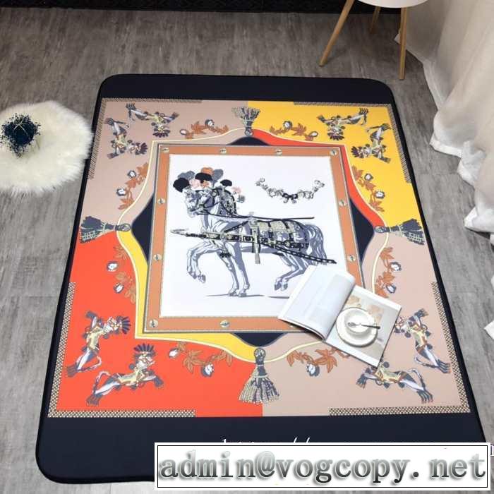 2019夏色っぽさ エルメス 心地良いさらフワ触感  HERMES お子供にも安心の素材 カーペット 滑る心配もない