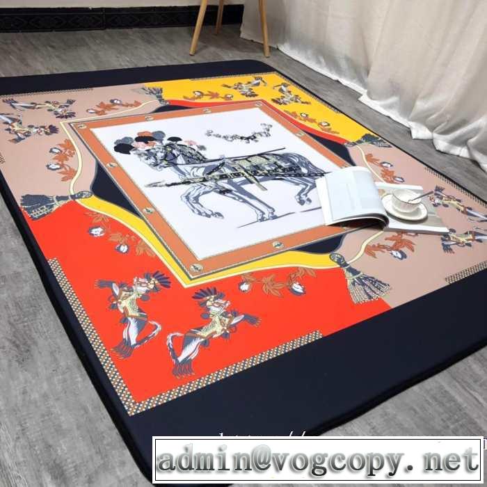 2019夏色っぽさ エルメス 心地良いさらフワ触感  HERMES お子供にも安心の素材 カーペット 滑る心配もない