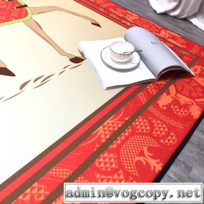 2019年春夏シーズンの人気 気軽くに新しい雰囲気を演出できる エルメス HERMES 手入れしやすい カーペット