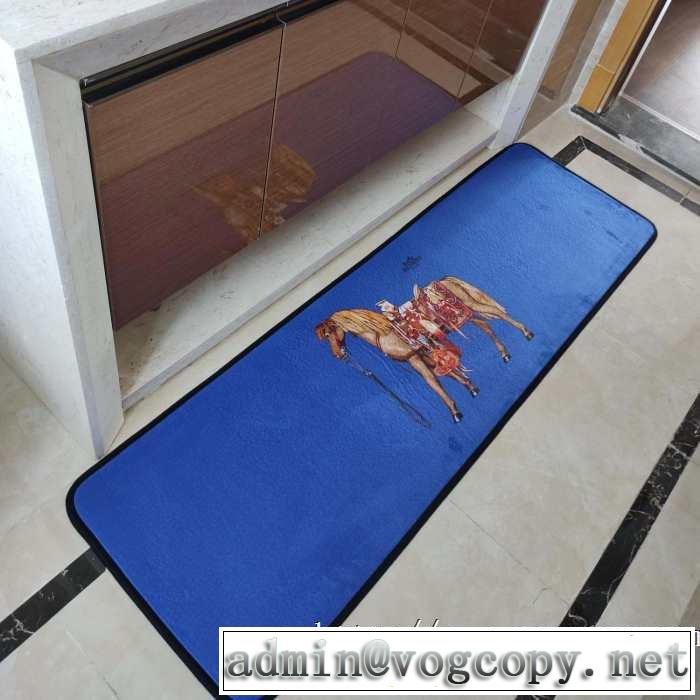 エルメス HERMES 気持ち良い肌触り 1年中使えるタイプ カーペット 春夏の流行り2019新品 防音効果も発揮する