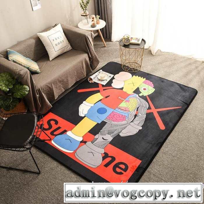 カーペット どのお部屋にもぴったり シュプリーム 2019春夏は人気定番 SUPREME ほどんとの内装風格に適用