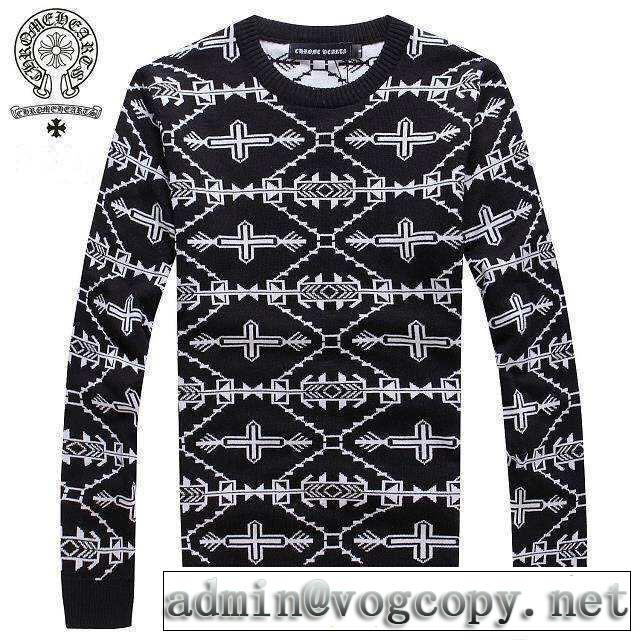 スタイリッシュ感 2014秋冬 chrome hearts クロムハーツ ニットウェア 3色可選