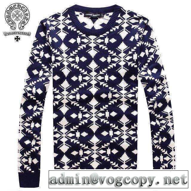 お洒落 2014秋冬 chrome hearts クロムハーツ ニットウェア 3色可選