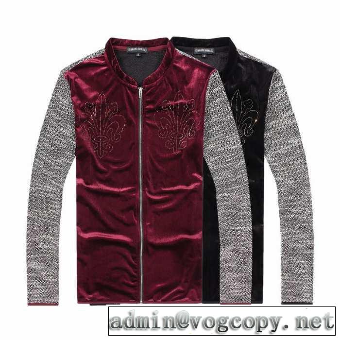 大好評 2014秋冬 chrome hearts クロムハーツ 長袖ポロシャツ 2色可選