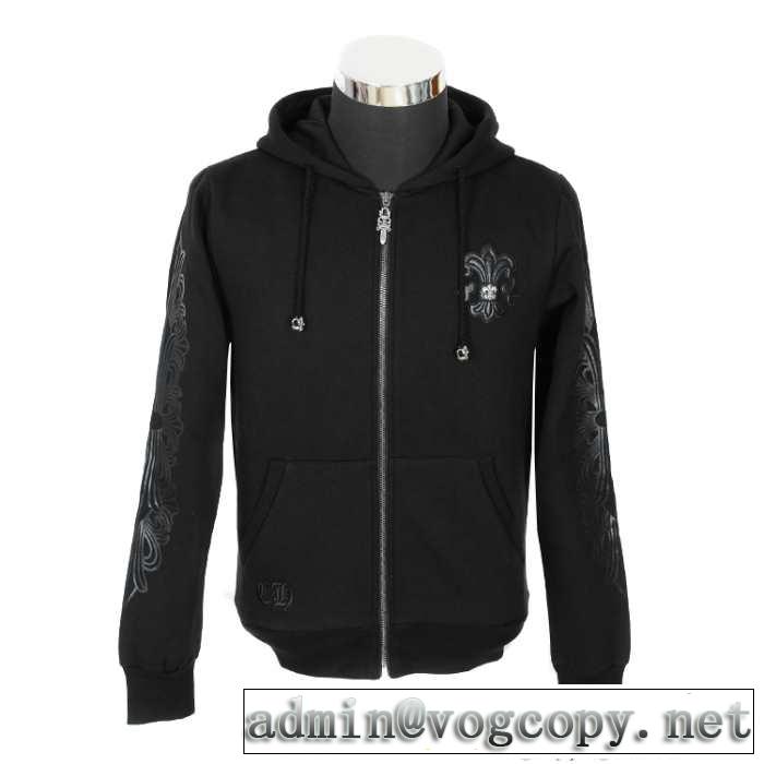 秋冬 2014 ～希少 chrome hearts クロムハーツ 帽子付き セットアップ上下