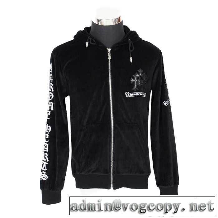 秋冬 2014 完売品！chrome hearts クロムハーツ 帽子付き セットアップ上下