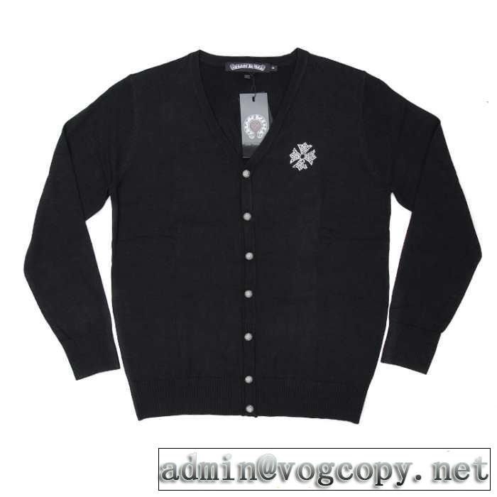 超人気美品◆ 2014秋冬 chrome hearts クロムハーツ パーカーニットカーディガン