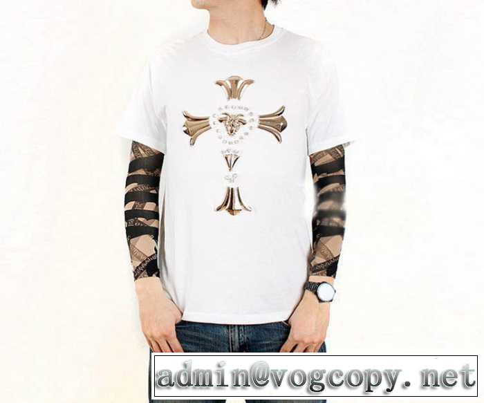 格安！2014春夏 chrome hearts クロムハーツ 半袖 tシャツ2色可選