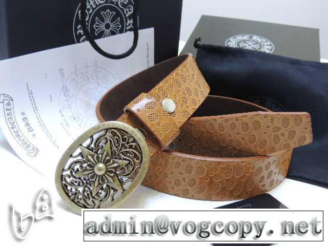 個性派☆NEW 2014chrome hearts クロムハーツ ベルト 本革(牛皮)