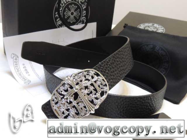 2014 希少 chrome hearts クロムハーツベルト 本革(牛皮)