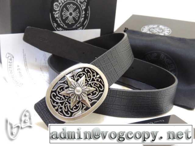 入手困難 2014 chrome hearts クロムハーツ ベルト 本革(牛皮)