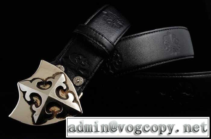 大人のおしゃれに 2014 chrome hearts クロムハーツベルト 本革(牛皮)