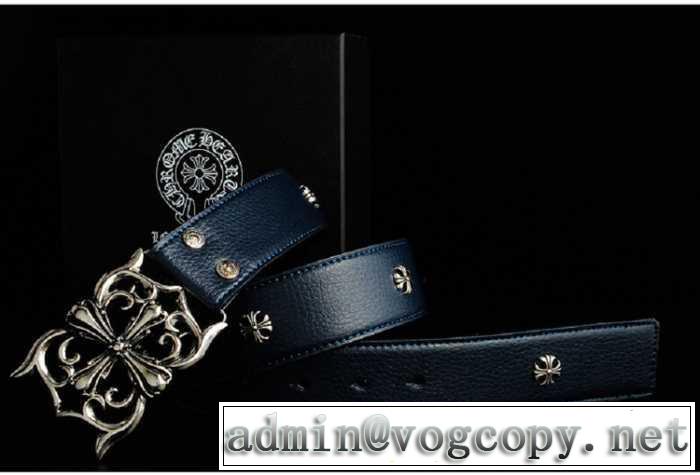 超人気美品◆ 2014 chrome hearts クロムハーツベルト 本革(牛皮)