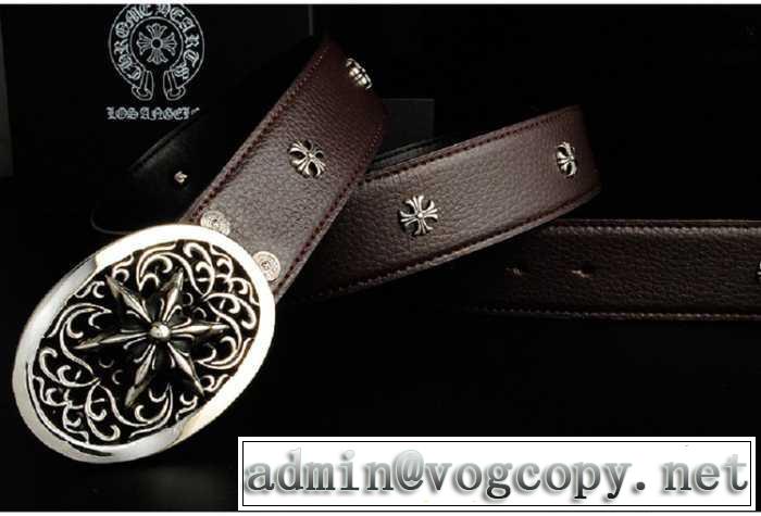 プレゼントに2014 chrome hearts クロムハーツ ベルト 本革(牛皮)