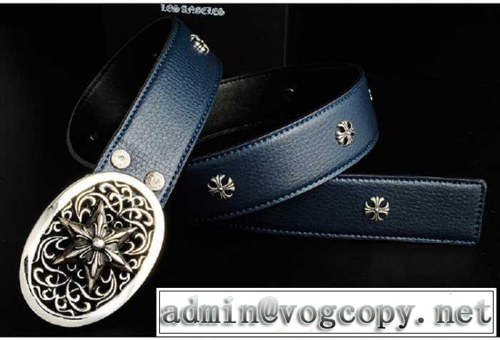 2014 chrome hearts クロムハーツ ベルト存在感◎ 本革(牛皮)