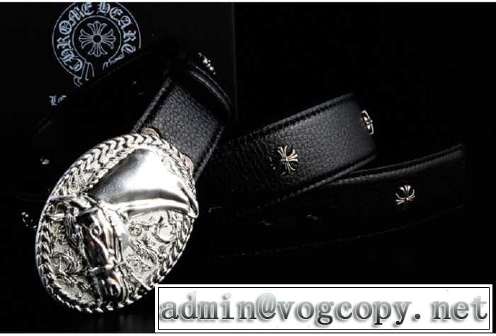 2014 chrome hearts クロムハーツベルト 超人気美品◆本革(牛皮)