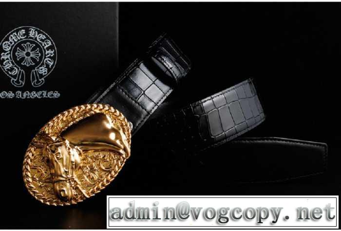 人気激売れ新作 2014 chrome hearts クロムハーツベルト 本革(牛皮)