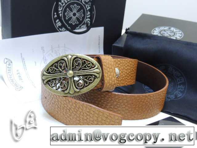 大人のおしゃれに2014 chrome hearts クロムハーツ ベルト本革(牛皮)