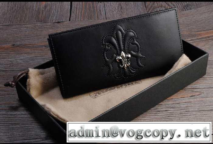 大特価2014春夏CHROME hearts クロムハーツ 財布 本革 最高ランク