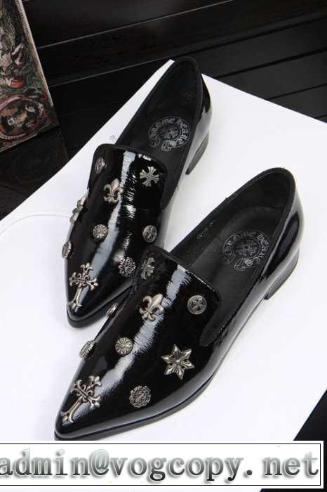 入手困難 2014春夏 chrome hearts クロムハーツ ビジネスシューズ