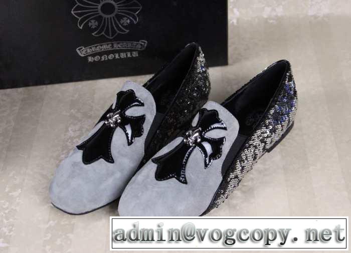 首胸ロゴ2014春夏 chrome hearts クロムハーツ ビジネスシューズ