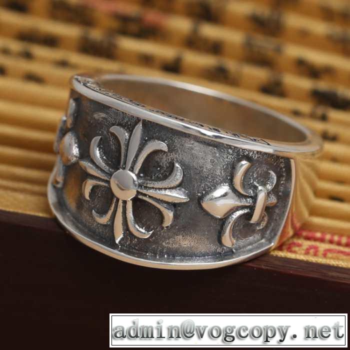 美品！2014春夏 CHROME HEARTS クロムハーツ シルバー925 アクセサリー 指輪