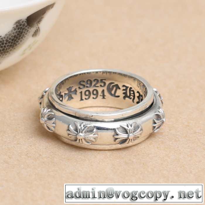 贈り物にも◎ 2014春夏 chrome hearts クロムハーツシルバー925 アクセサリー 指輪 