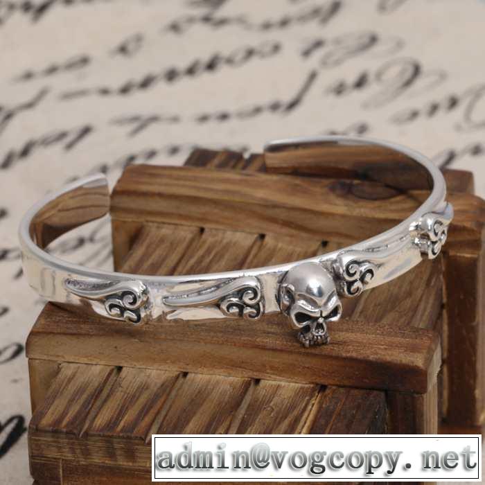 2014春夏 chrome hearts クロムハーツ 入手困難 シルバー925 バングル  
