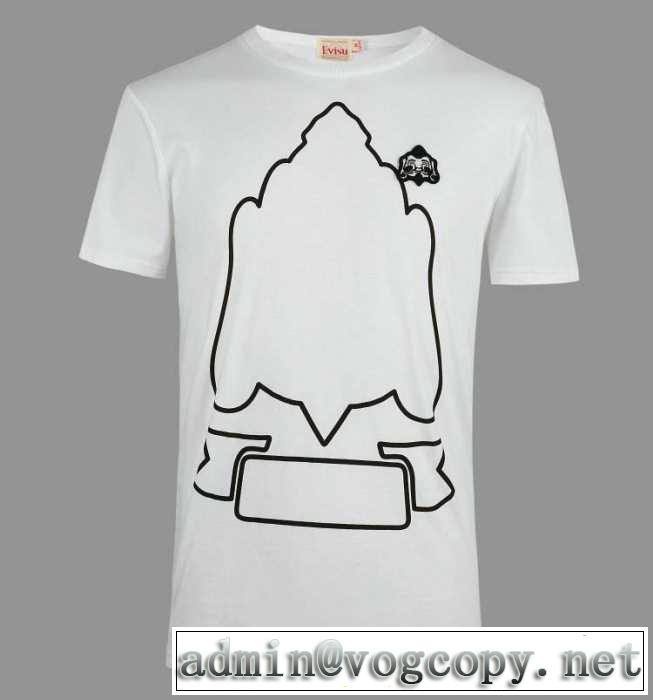 2014春夏 evisu エヴィス 人気が爆発 半袖 tシャツ 3色可選