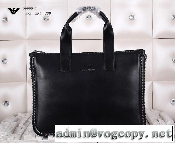 ARMANI アルマーニ 2014 ～希少 メンズ用 手持ち&ショルダー掛け 38009-1