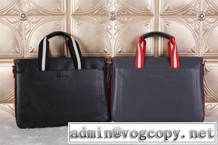 BALLY バリー 2014 格安！メンズ用ショルダーベルト付 手持ち&ショルダー掛け 2色可選 5143-1