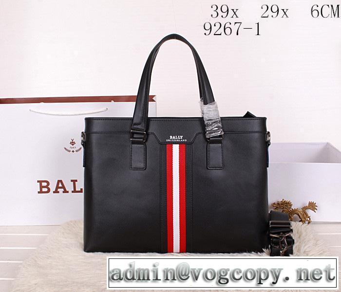 BALLY バリー 2014 完売品！メンズ用ショルダーベルト付 手持ち&ショルダー掛け 9267-1