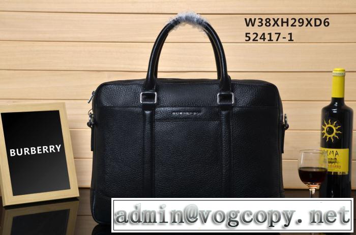 BURBERRY バーバリー 2014 売れ筋のいい ipad 収納できる ビジネスバッグ ショルダーベルト付52417-1