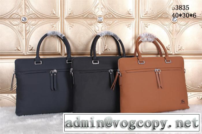 BURBERRY バーバリー 2014 人気商品 メンズ用ショルダーベルト付 ハンドバッグ3色可選 53835