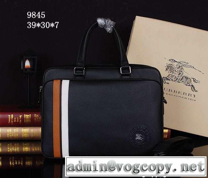 入手困難 2014 burberry バーバリー メンズ用 ハンドバッグ 9845