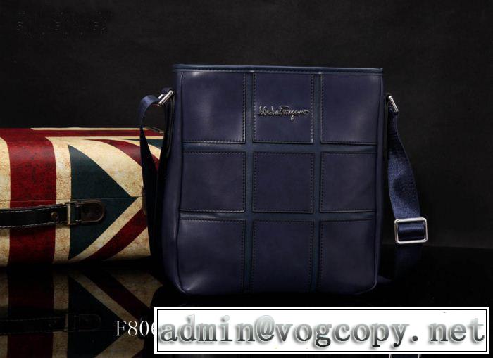 2014秋冬 ～希少 ferragamo サルヴァトーレフェラガモ メンズ用 ショルダーバッグ f8066