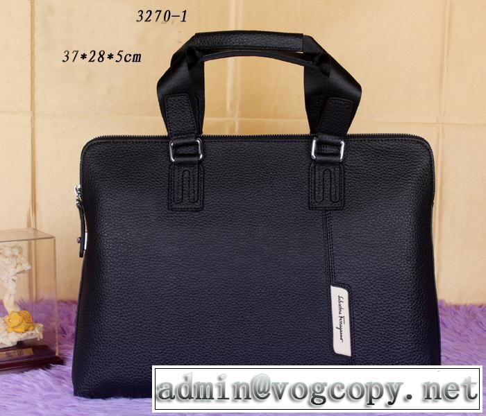FERRAGAMO サルヴァトーレフェラガモ 2014 大特価 メンズ用 収納力最高 ハンドバッグ 3270-1