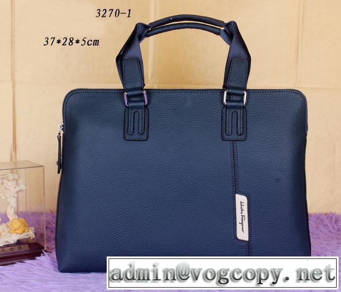 FERRAGAMO サルヴァトーレフェラガモ 2014 個性派 メンズ用 収納力最高 ハンドバッグ 3270-1
