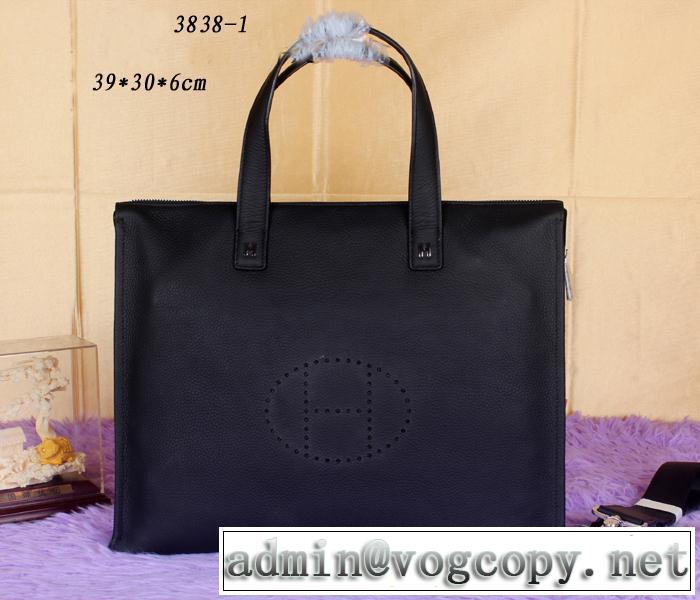 HERMES エルメス 2014 高級感を備えている メンズ用 大容量手持ち&ショルダー掛け 3838-1