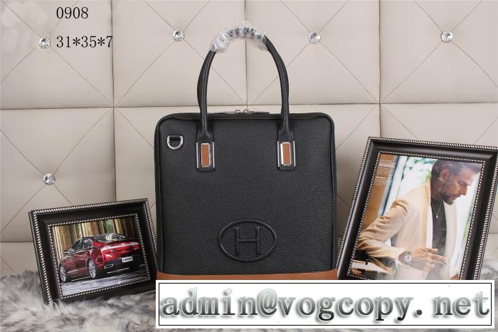 HERMES エルメス 2014 希少 ショルダーベルト付メンズ用 手持ち&ショルダー掛け 0908-3