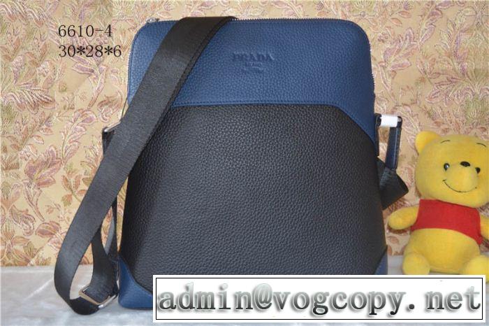 2014秋冬 超レア prada プラダ メンズ用 ショルダーバッグ 6610-4