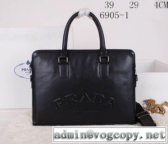 2014秋冬 大人気☆new!!prada プラダ メンズ用 手持ち&ショルダー掛け 6905-1