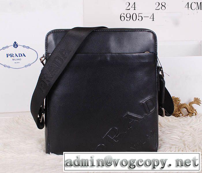 2014秋冬 ★安心★追跡付 prada プラダ メンズ用 手持ち&ショルダー掛け 6905-4