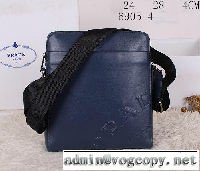 2014秋冬 贈り物にも◎ prada プラダ メンズ用 ショルダーバッグ 6905-4