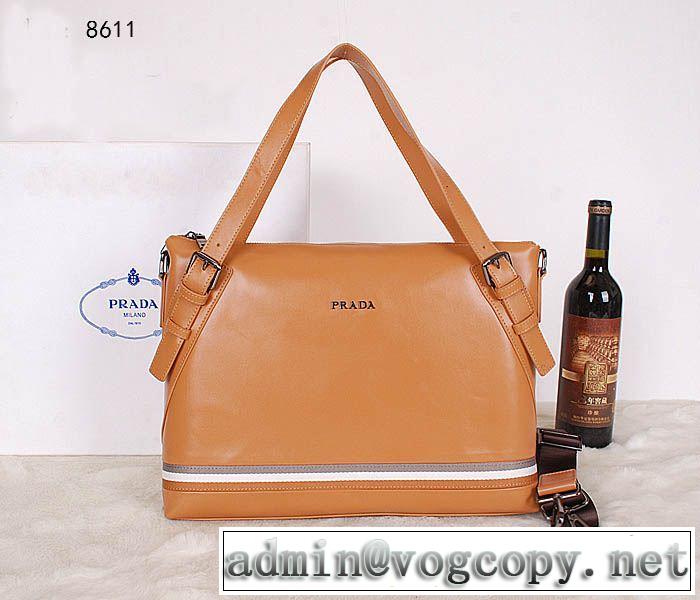 2014秋冬 prada プラダ 個性派 メンズ用 手持ち&ショルダー掛け 8611