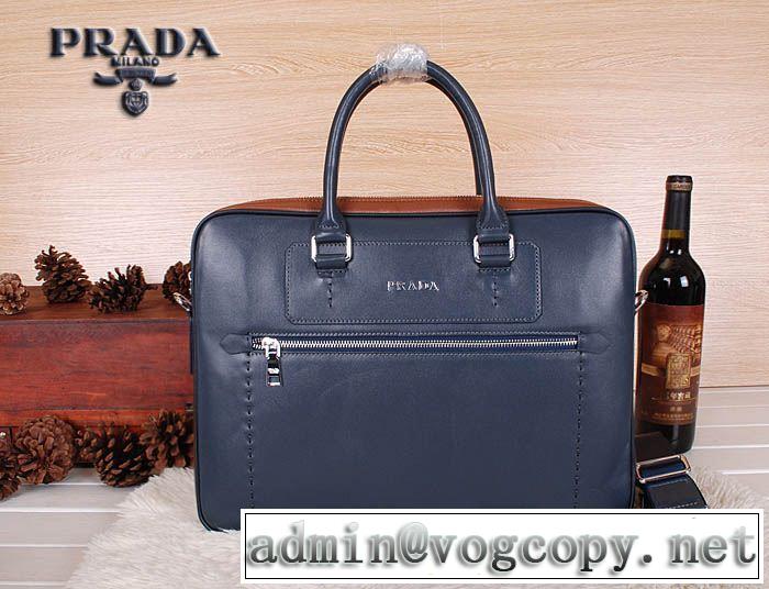 2014秋冬 prada プラダ 超レア メンズ用 手持ち&ショルダー掛け 38008-1
