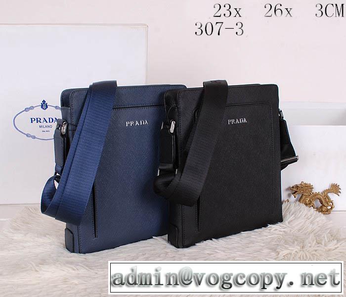 2014 人気が爆発 prada プラダ メンズ用 ショルダーバッグ 307-3