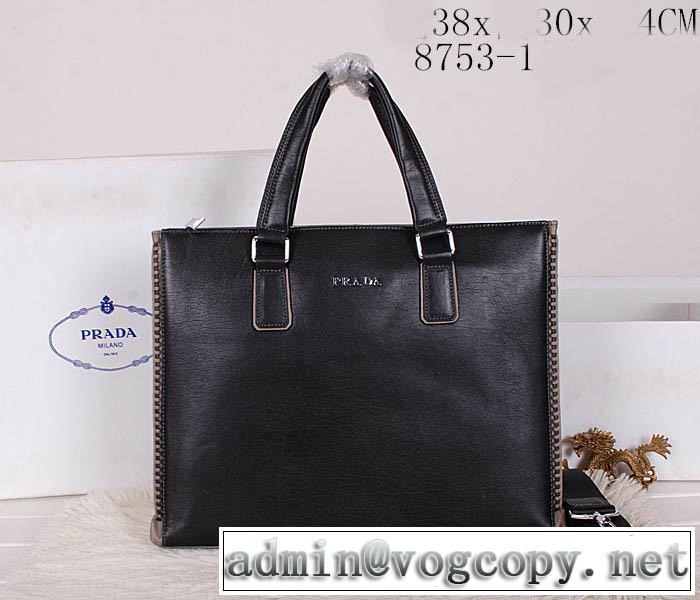 2014 お買得 prada プラダ メンズ用 手持ち&ショルダー掛け 8753-1